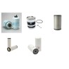 MASSEY FERGUSON 7278 CEREA Filter Service Kit Air Oil Fuel Filters w/SISU 645D Eng.