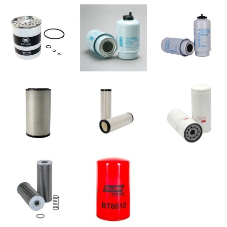 MASSEY FERGUSON 7282 CENTORA Filter Service Kit w/SISU 84CTA Eng.