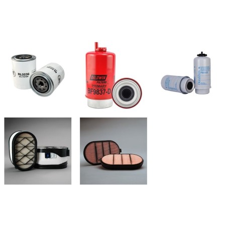 MASSEY FERGUSON 7497 Filter Service Kit Air Oil Fuel Filters w/SISU  Eng.   YR  2006-