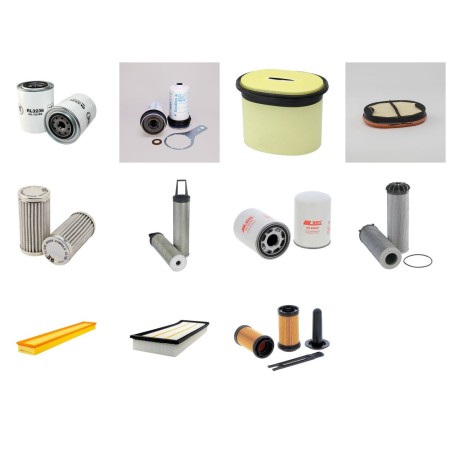 MASSEY FERGUSON 7616 Filter Service Kit w/SISU  Eng.   YR  2012- 160 CH