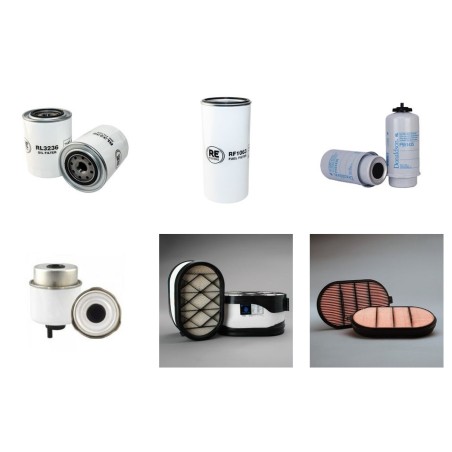 MASSEY FERGUSON 7619 DYNA 6 Filter Service Kit Air Oil Fuel Filters w/SISU 66AWI697 Eng.   YR  2012- 190 CH TIER III