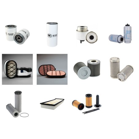 MASSEY FERGUSON 7620 DYNA 6 Filter Service Kit w/SISU 66AWI697 Eng.   YR  2012- 190 CH TIER III