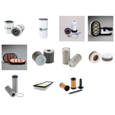 MASSEY FERGUSON 7620 DYNA 6 Filter Service Kit w/SISU  Eng.   YR  2013- 190 CH TIER 3B/TIER IV