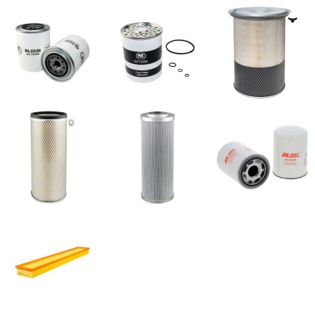 MASSEY FERGUSON 8140 Filter Service Kit w/SISU 620DS Eng.     161 CH