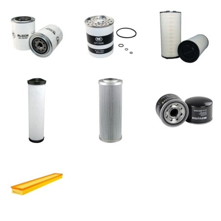 MASSEY FERGUSON 8170 Filter Service Kit w/SISU 645TCC Eng.     230 CH