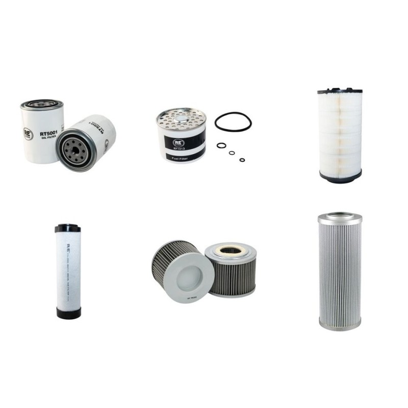 MASSEY FERGUSON 8210 Filter Service Kit w/Perkins 1006.6 Eng.