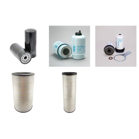 MASSEY FERGUSON 9280 DELTA Filter Service Kit Air Oil Fuel Filters w/SISU 98ATI661 Eng.   YR  2012-