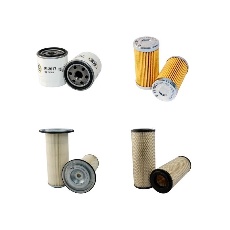 MASSEY FERGUSON MF 1230 Filter Service Kit w/Iseki E3Ca Eng.