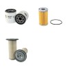 MASSEY FERGUSON MF 1260 Filter Service Kit Air Oil Fuel Filters w/ISEKI E3-AD1 Eng.