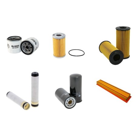 MASSEY FERGUSON MF 1547 Filter Service Kit w/ISEKI  Eng.