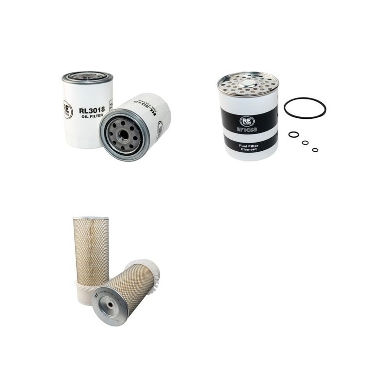 MASSEY FERGUSON MF 33 C Filter Service Kit Air Oil Fuel Filters