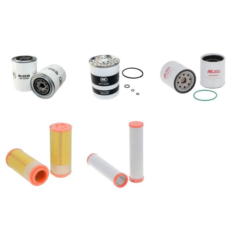 MASSEY FERGUSON MF 480 XTRA Filter Service Kit w/SISU  Eng.