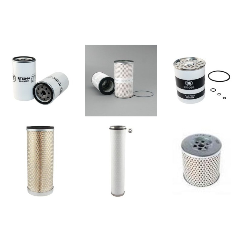 MASSEY FERGUSON MF 50 D Filter Service Kit w/Perkins  Eng.