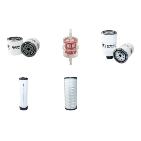 MASSEY FERGUSON MF 516 XP Filter Service Kit Air Oil Fuel Filters