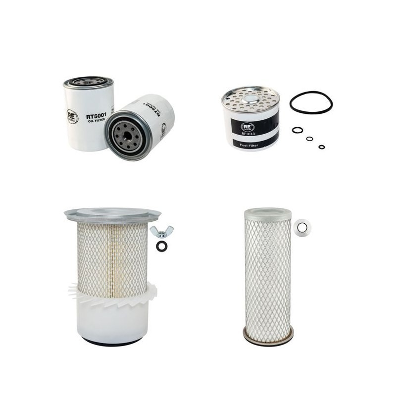 MASSEY FERGUSON MF 760 Filter Service Kit Air Oil Fuel Filters w/Perkins  Eng.