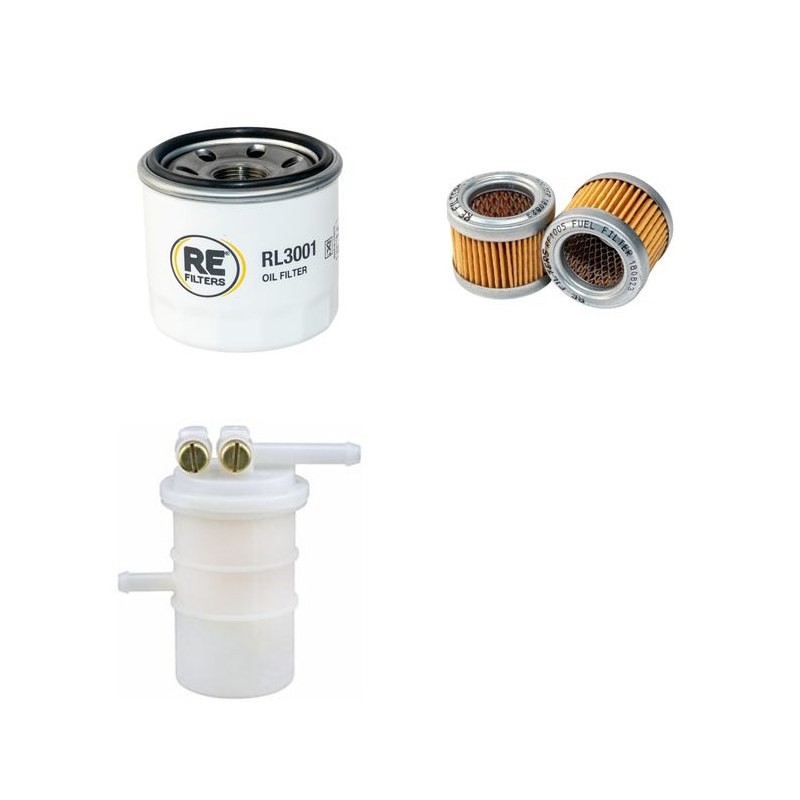MASTERVOLT WHISPER 15 ULTRA Filter Service Kit w/Mitsubishi S4L2 Eng.