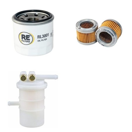MASTERVOLT WHISPER 15 ULTRA Filter Service Kit w/Mitsubishi S4L2 Eng.