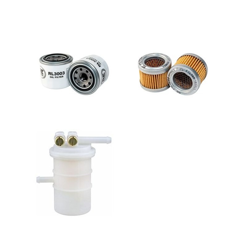 MASTERVOLT WHISPER 8 Filter Service Kit w/Mitsubishi L2E Eng.