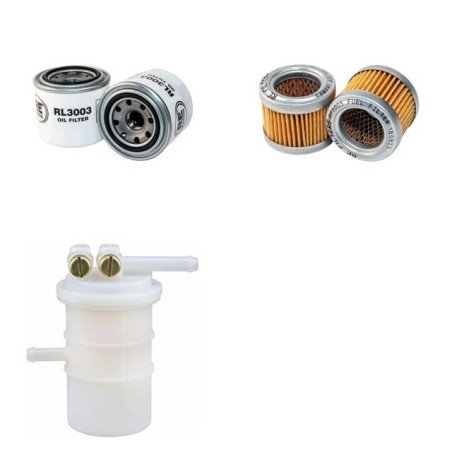 MASTERVOLT WHISPER 8 Filter Service Kit w/Mitsubishi L2E Eng.