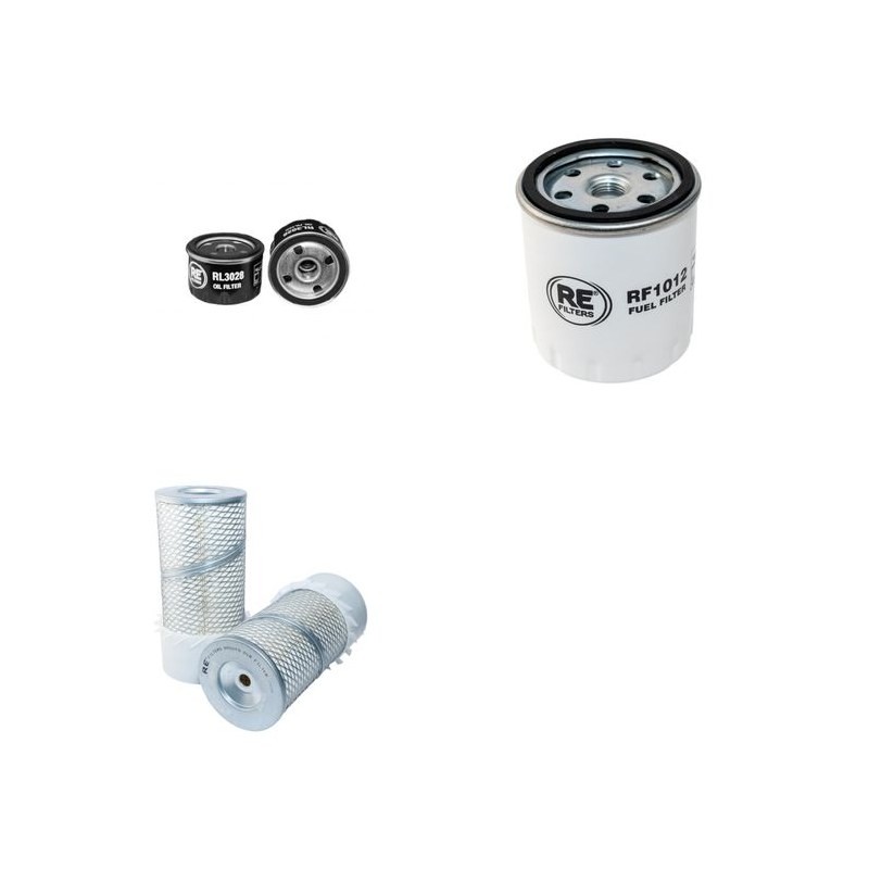 MATHIEU YNO C 250 Filter Service Kit Air Oil Fuel Filters w/Lombardini  Eng.