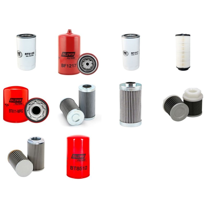 MATHIEU YNO C 560 EURO 3 Filter Service Kit w/IVECO-Cummins EURO3 Eng.