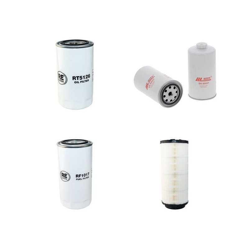 MATHIEU YNO CR 540 Filter Service Kit Air Oil Fuel Filters w/IVECO F4HE9484 Eng.   YR  2014-