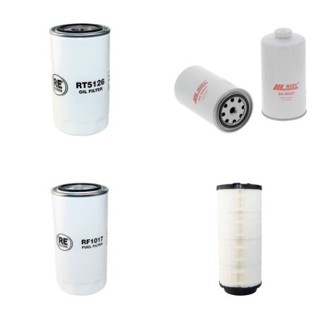 MATHIEU YNO CR 540 Filter Service Kit Air Oil Fuel Filters w/IVECO F4HE9484 Eng.   YR  2014-