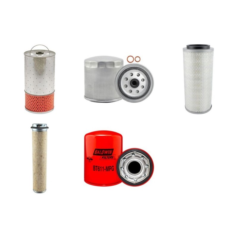 MATHIEU YNO RAVO 2005 Filter Service Kit w/MERCEDES OM602 Eng.