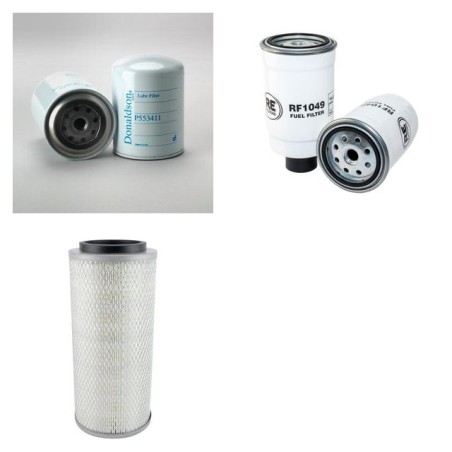 MATHIEU YNO RAVO 340 Filter Service Kit Air Oil Fuel Filters w/IVECO 8142.43 Eng.