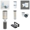MATROT M 41H Filter Service Kit w/Deutz TCD2012V06 Eng.   YR  2010-
