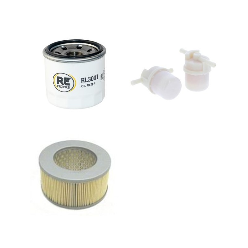 MAZDA 121 1.4 Filter Service Kit w/ B3 Eng.   YR  11.87-03.91  DA 13