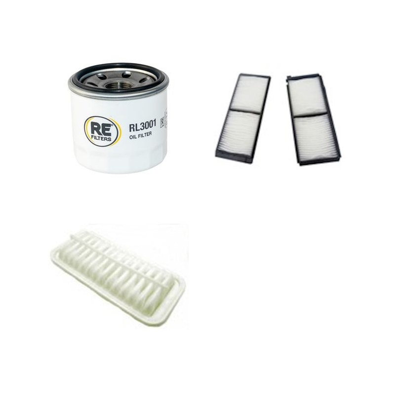 MAZDA 2 1.3 Filter Service Kit w/ZJ-VE Eng.   YR  10.07- 75 CH DE
