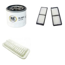 MAZDA 2 1.5 Filter Service Kit w/ZY-VE Eng.   YR  10.07- 103 CH DE