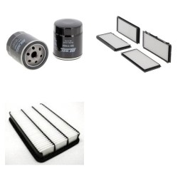 MAZDA 3 2.0 MZR Filter Service Kit w/ LF17-LFDE Eng.   YR  06.09- 150 CH BL