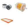 MAZDA 323 1.1 Filter Service Kit w/ E1 Eng.   YR  08.80-01.81  BD
