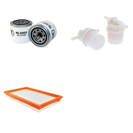 MAZDA 323 1.1 Filter Service Kit w/ E1 Eng.   YR  02.81-08.85  BD