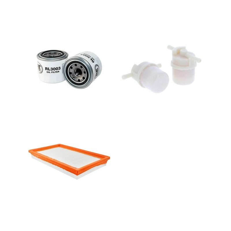 MAZDA 323 1.3 Filter Service Kit w/ E3 Eng.   YR  09.85-06.87  BF
