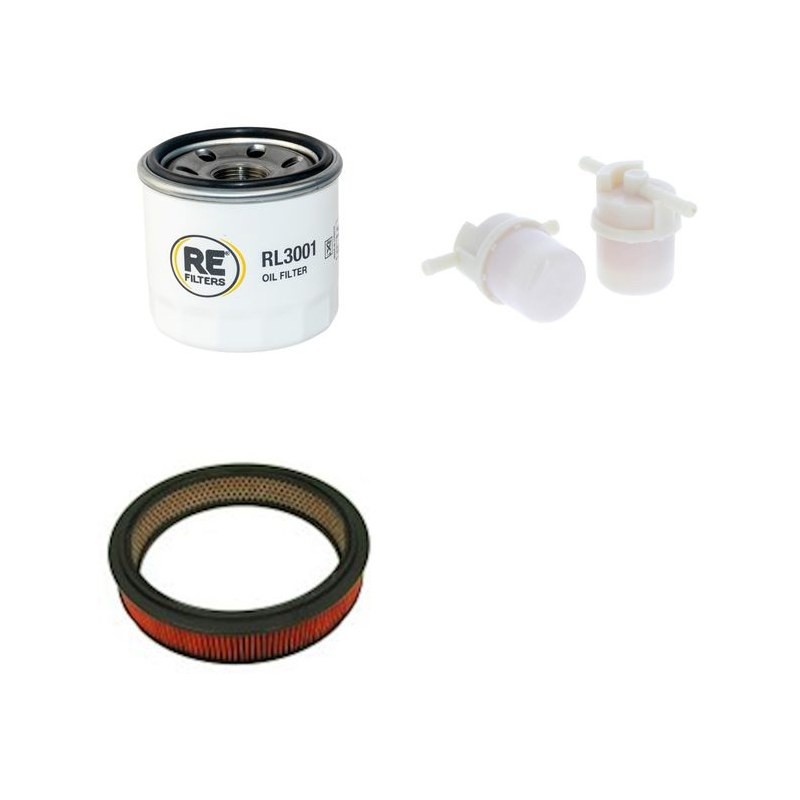 MAZDA 323 1.5 Filter Service Kit w/ E5 Eng.   YR  08.88-01.93  BF