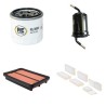 MAZDA 323 1.5I 16V Filter Service Kit w/ZS-DE Eng.   YR  06.94-  BA