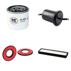 MAZDA 323 1.6 Filter Service Kit w/ B6 Eng.   YR  09.89-06.94  BG 13