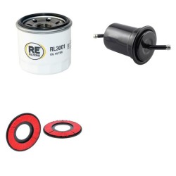 MAZDA 323 1.6 16V Filter Service Kit w/ B6 Eng.   YR  08.88-09.89  BF