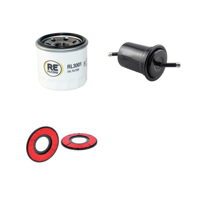 MAZDA 323 1.6 16V Filter Service Kit w/ B6 Eng.   YR  08.88-09.89  BF