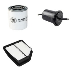 MAZDA 323 1.6I Filter Service Kit w/ B6 Eng.   YR  04.87-07.88  BF