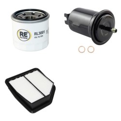 MAZDA 323 1.6I 4WO TURBO Filter Service Kit w/ B6 Eng.   YR  06.86-09.89  BF