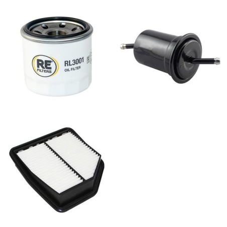 MAZDA 323 1.6I GT Filter Service Kit w/ B6 Eng.   YR  08.88-09.89  BF