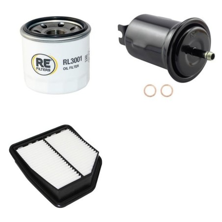 MAZDA 323 1.6I TURBO DOHC Filter Service Kit w/ B6 Eng.   YR  06.86-09.89  BF