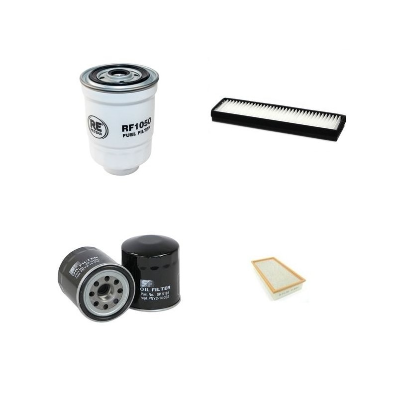 MAZDA 323 1.7 DIESEL Filter Service Kit      YR  06.89-08.94  BG