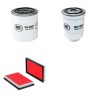 MAZDA 323 1.7 TURBO DIESEL Filter Service Kit w/ISUZU TCA4EE1 Eng.   YR  02.95-10.98  BHA