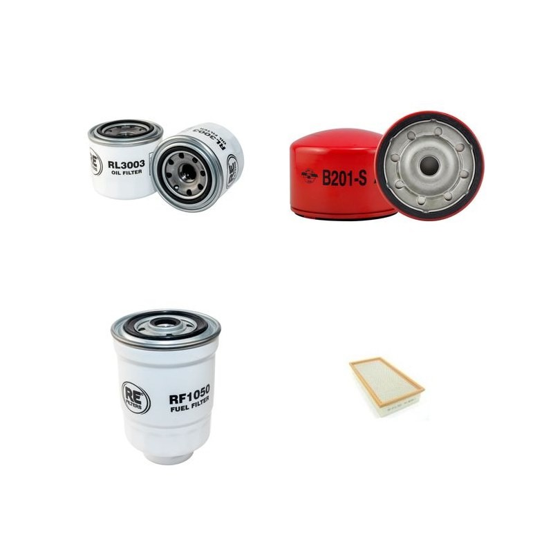 MAZDA 323 1.8 DIESEL.BREAK Filter Service Kit w/ PN Eng.   YR  04.87-12.90  BF/BW