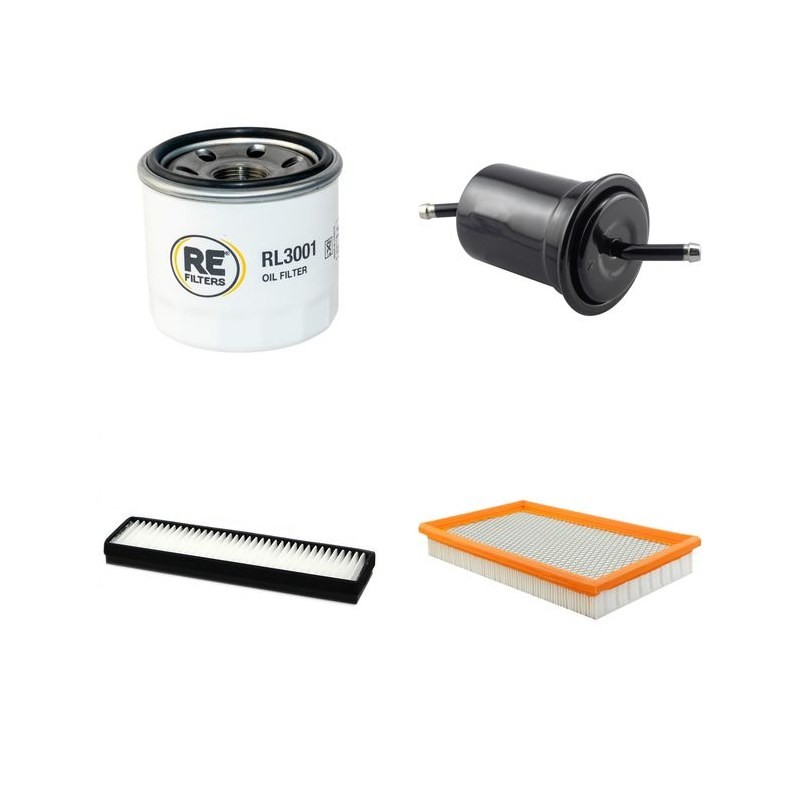 MAZDA 323 1.8I Filter Service Kit w/ BP Eng.   YR  06.89-06.94  BG
